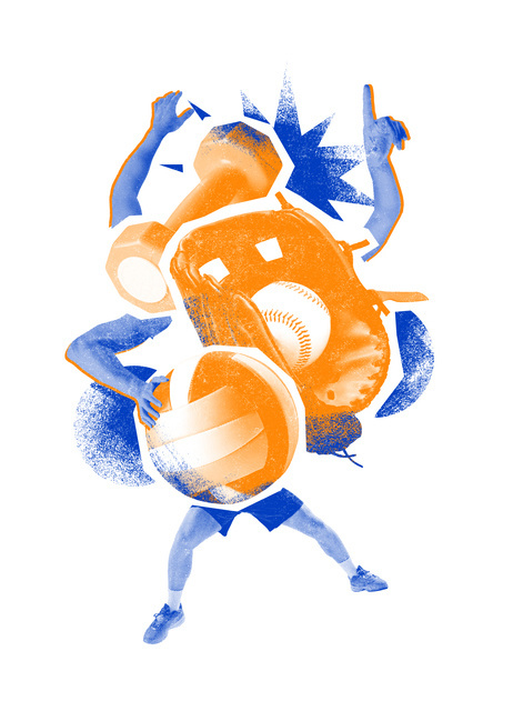 様々なスポーツのイラスト