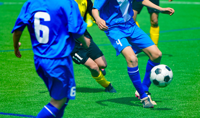 高校生アスリートが行うサッカー